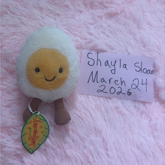Jellycat Other - Jellycat Amuseables happy egg plush